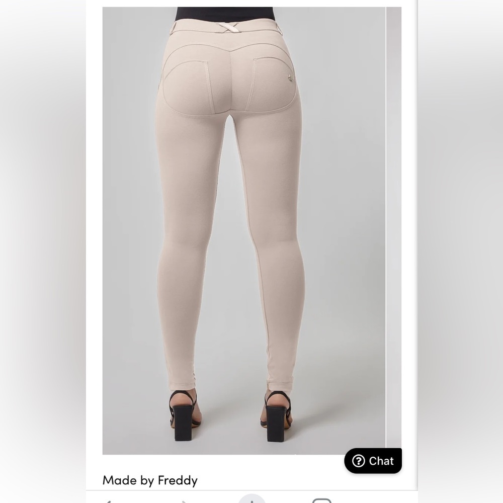 Freddy “butt lifting” pants in Cream Color xs